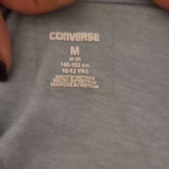 Converse Light Blue Graphic Tee - Picture 5 of 5